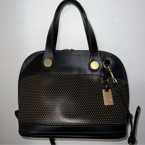 Dooney & Bourke Gold Dot satchel.  Excellent Condition